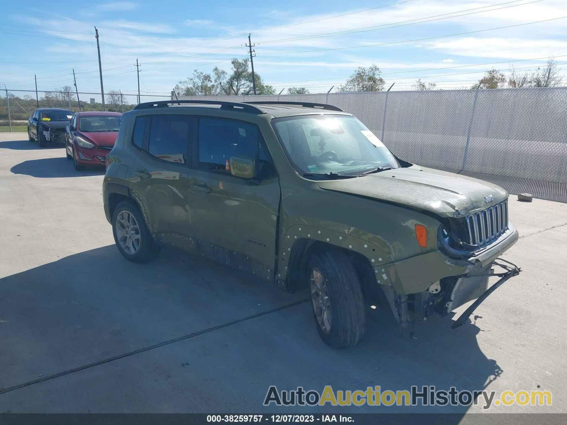 JEEP RENEGADE LATITUDE, ZACCJABT0FPB45193