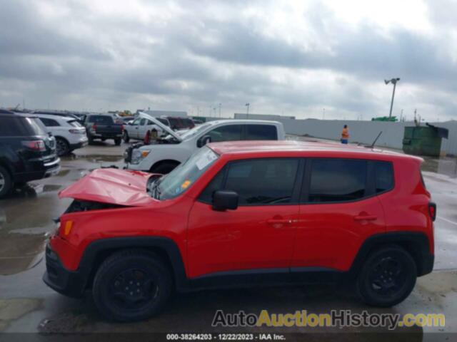 JEEP RENEGADE SPORT FWD, ZACCJAAB3HPE47427