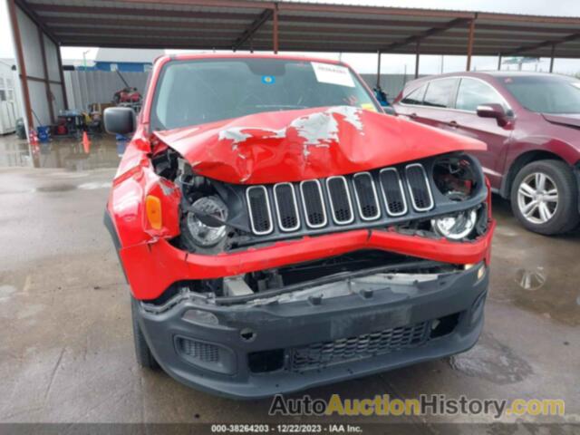 JEEP RENEGADE SPORT FWD, ZACCJAAB3HPE47427