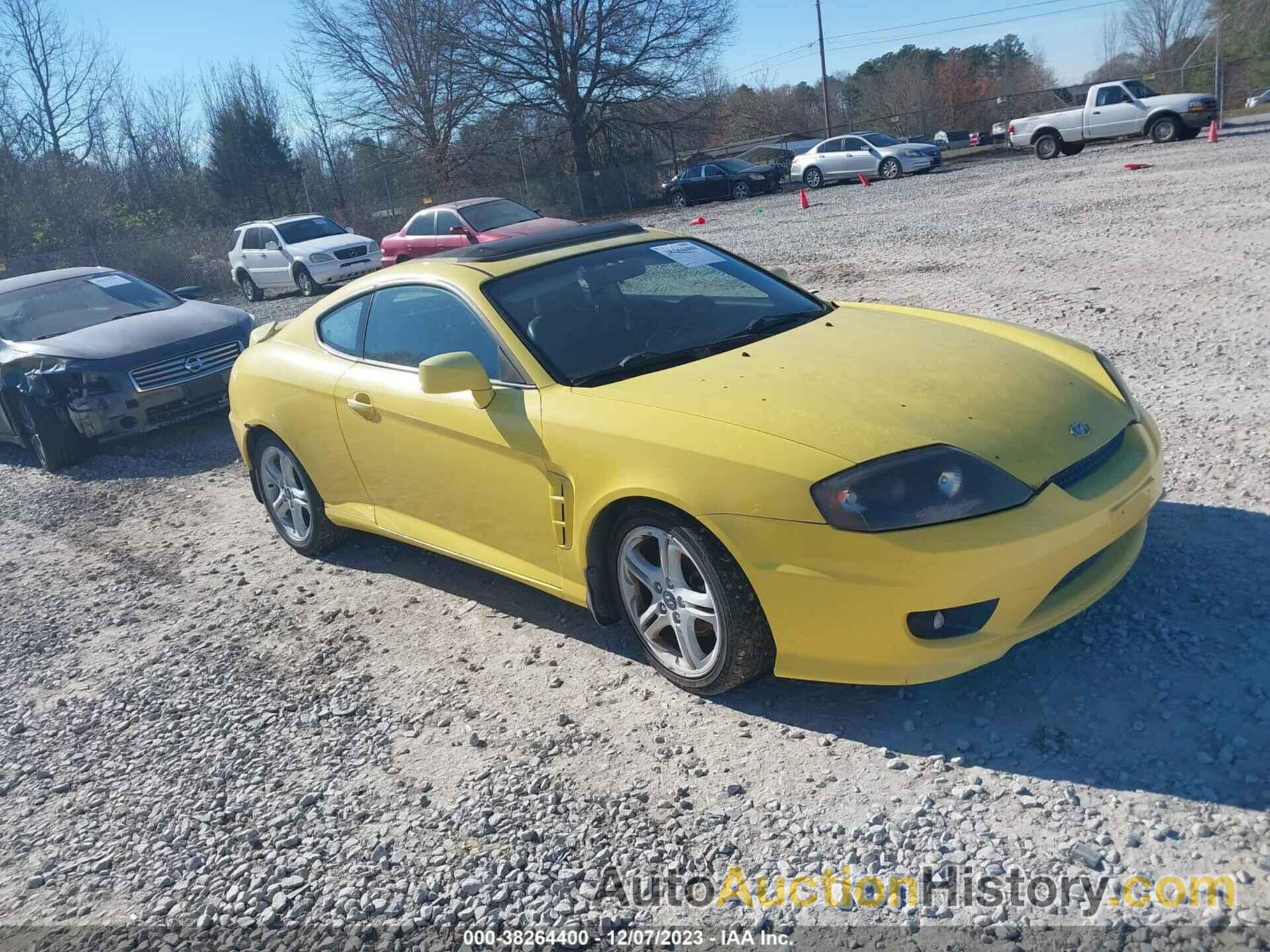 HYUNDAI TIBURON GT/GT LIMITED/SE, KMHHN65F16U190053