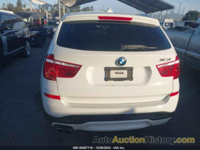 BMW X3 SDRIVE28I, 5UXWZ7C32H0X42392