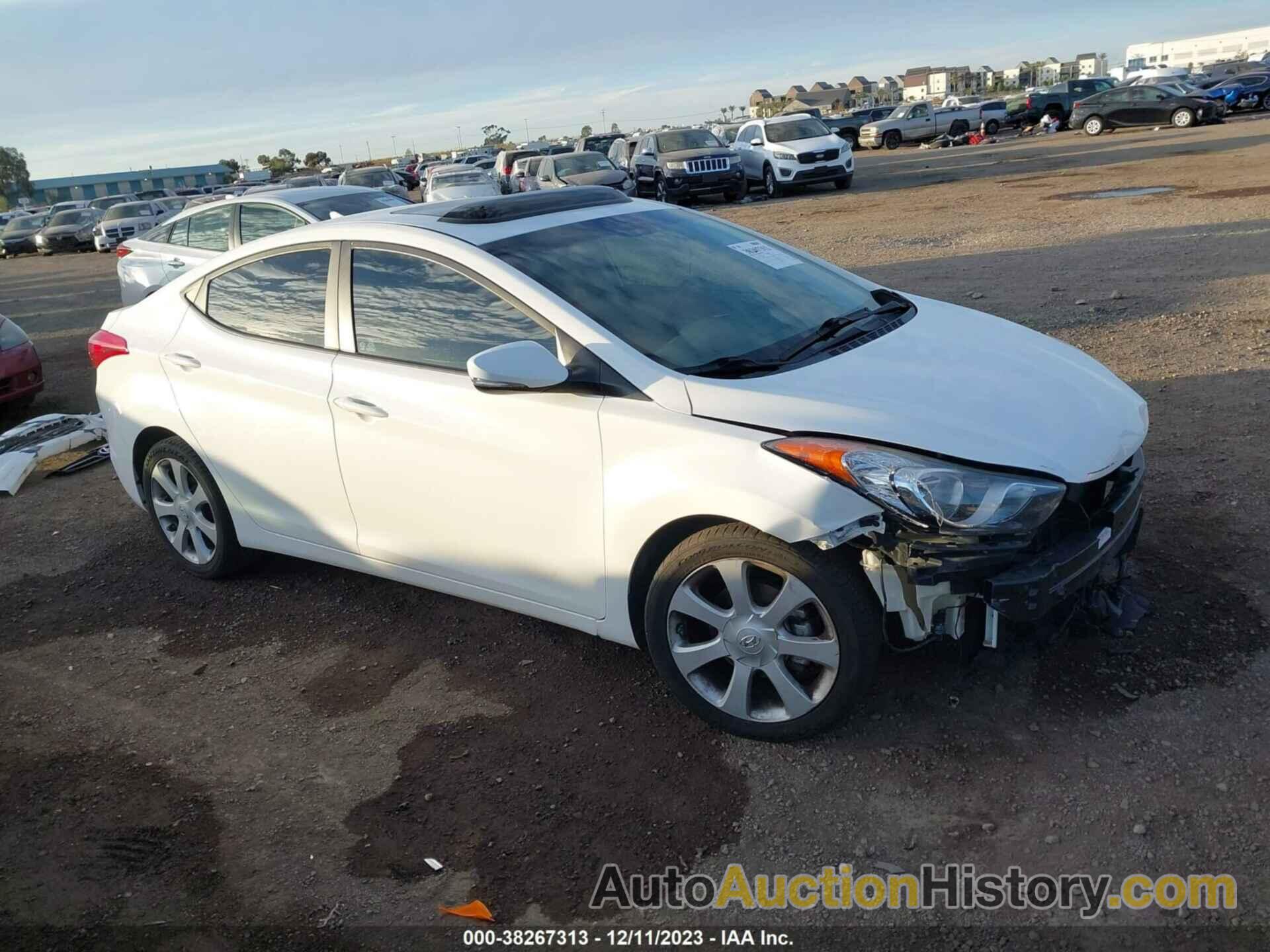 HYUNDAI ELANTRA LIMITED, 5NPDH4AE1DH448607