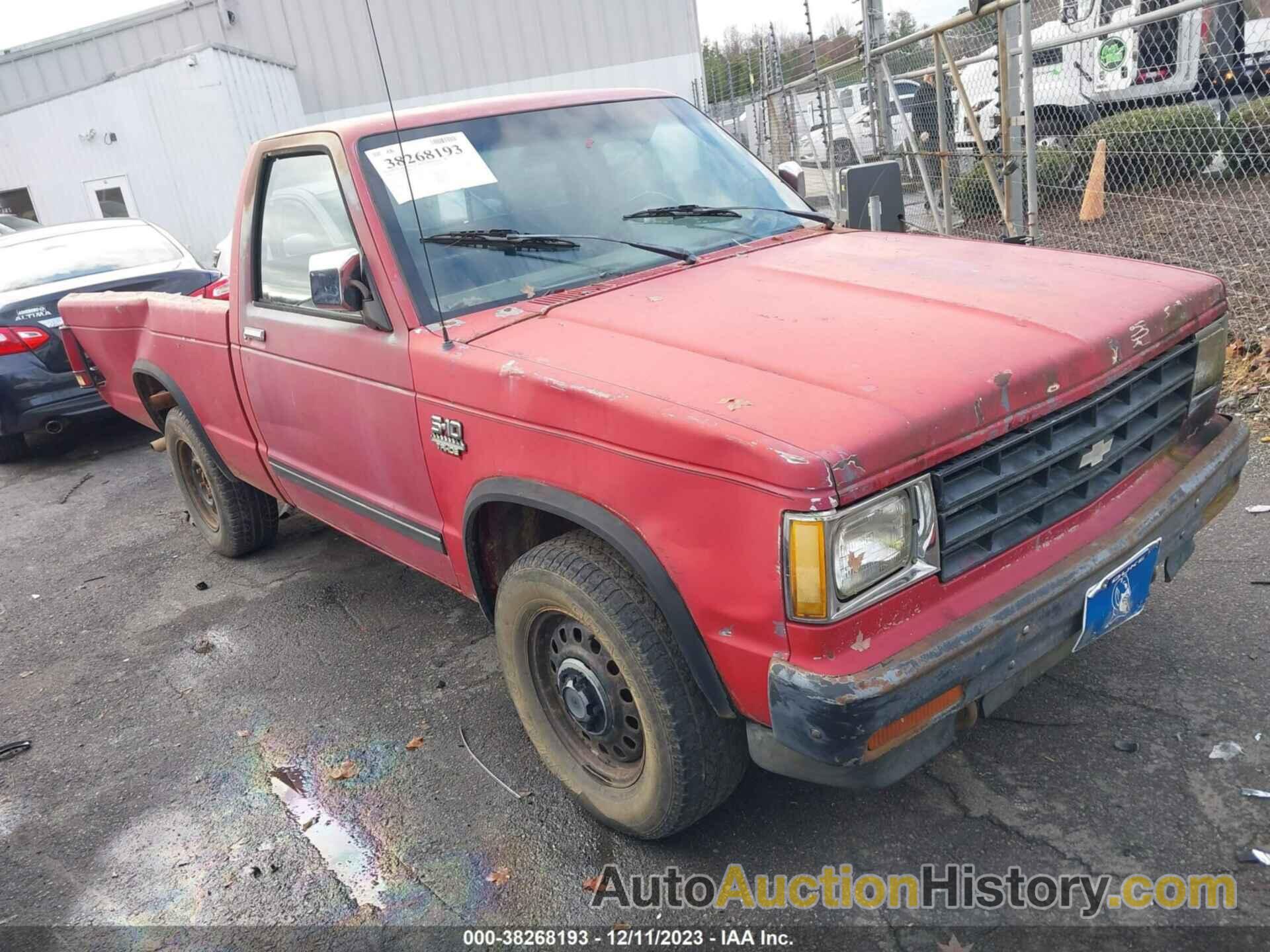 CHEVROLET S TRUCK S10, 1GCCT14R1J2178413