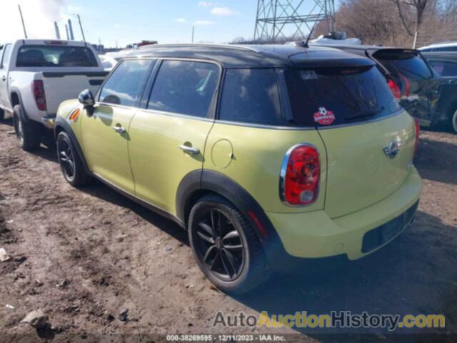 MINI COOPER COUNTRYMAN, WMWZB3C58CWM30206