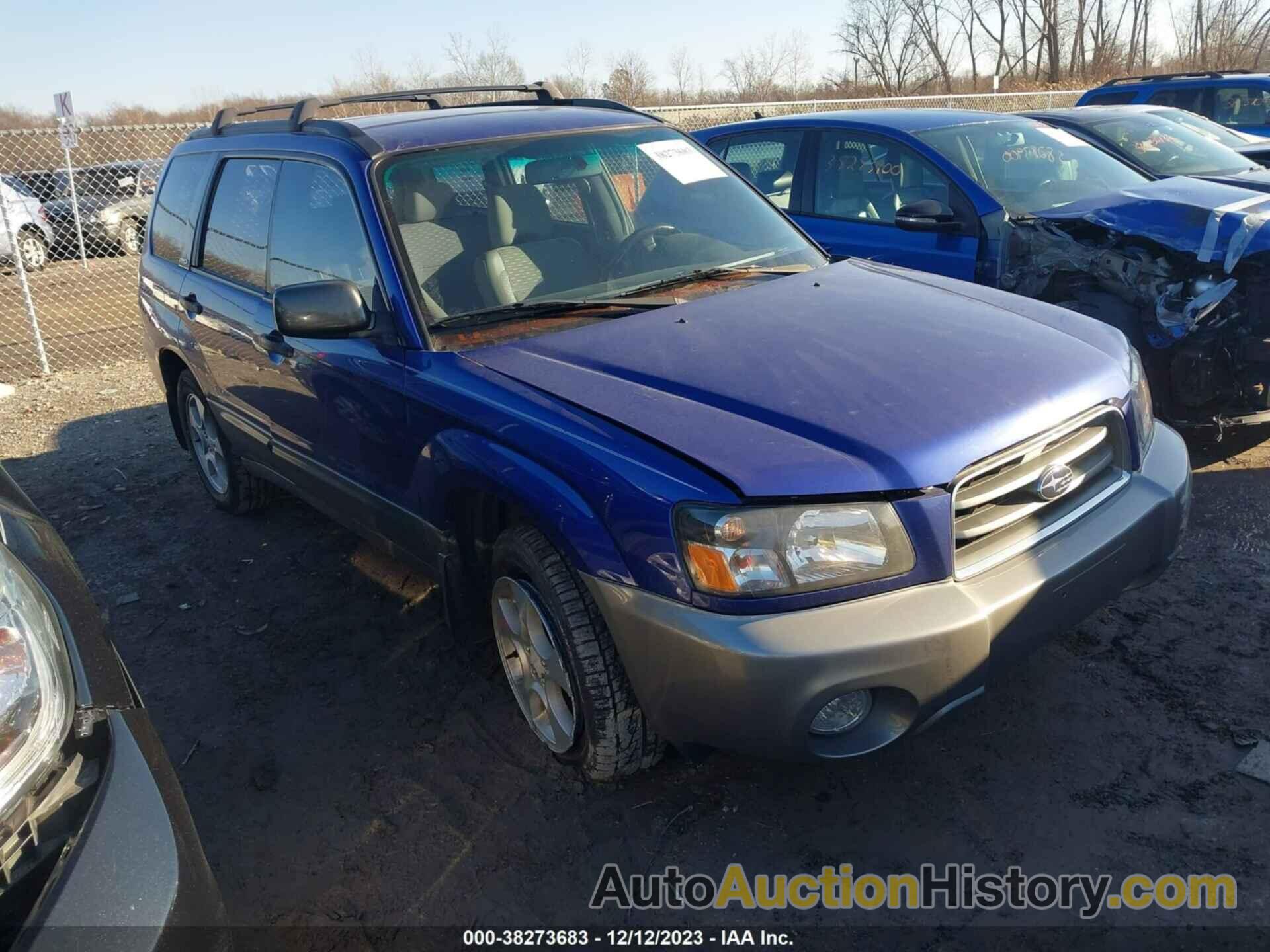SUBARU FORESTER XS, JF1SG656X3H742163