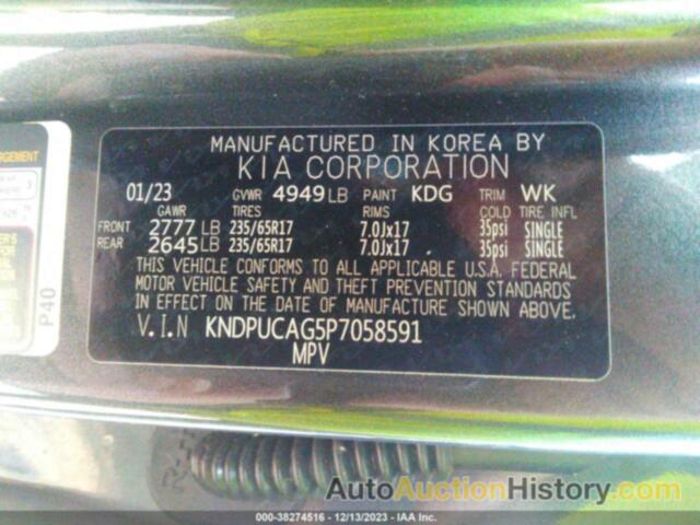 KIA SPORTAGE HYBRID LX, KNDPUCAG5P7058591