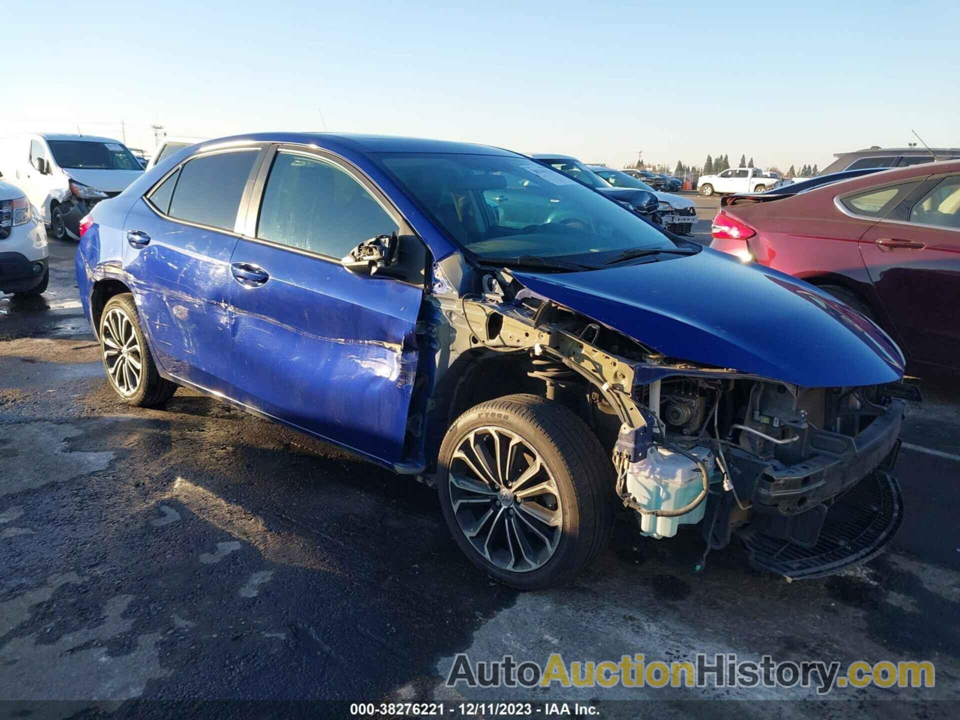 TOYOTA COROLLA S PREMIUM, 5YFBURHE5GP434593