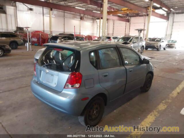 CHEVROLET AVEO LS, KL1TD66616B639637