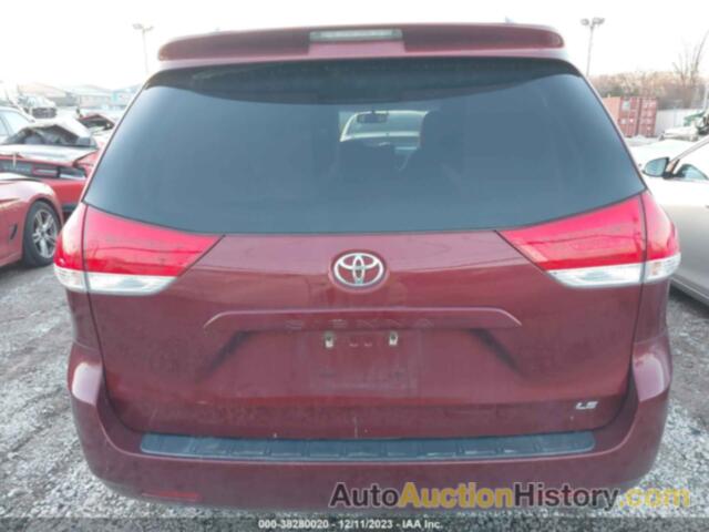 TOYOTA SIENNA LE V6 8 PASSENGER, 5TDKK3DC1ES432237