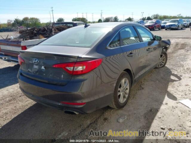 HYUNDAI SONATA 2.4L SE, 5NPE24AF8GH332288