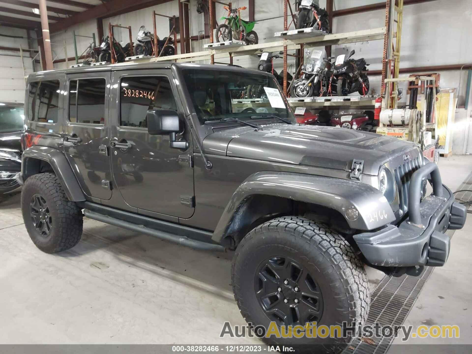 JEEP WRANGLER UNLIMITED BACKCOUNTRY, 1C4BJWEG8GL158139