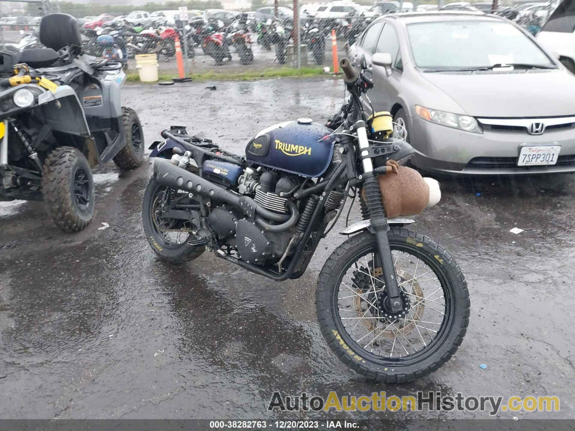 TRIUMPH MOTORCYCLE SCRAMBLER, SMT925RN3ET616781