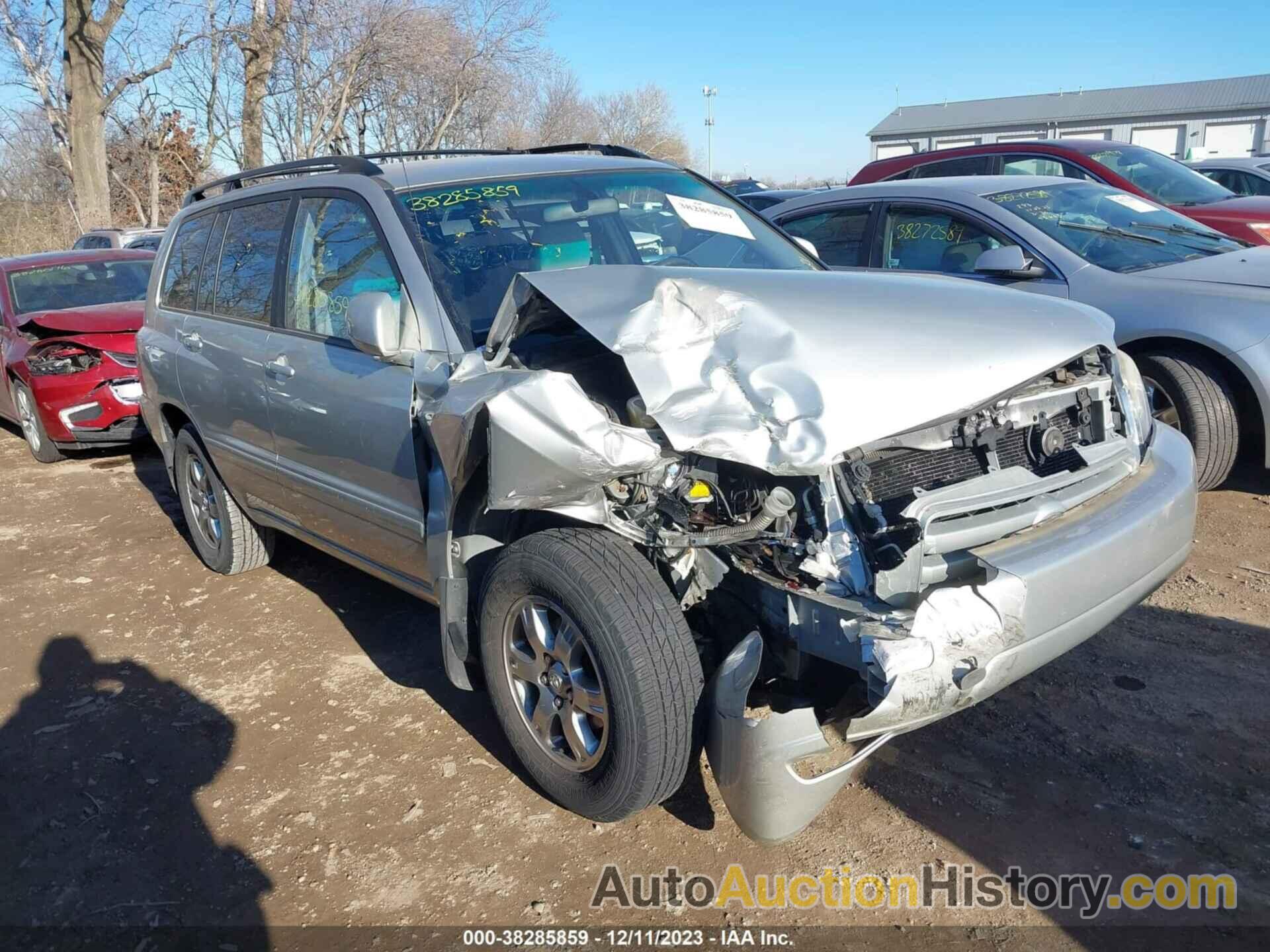 TOYOTA HIGHLANDER V6, JTEDP21A660106747