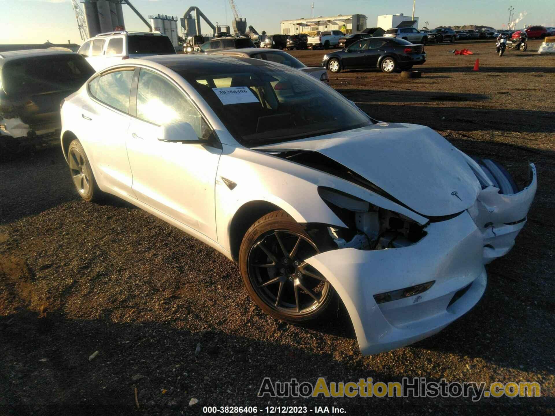 TESLA MODEL 3 REAR-WHEEL DRIVE, 5YJ3E1EA2PF575153