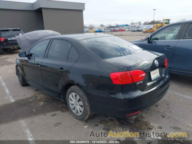 VOLKSWAGEN JETTA 2.0L S, 3VW2K7AJ3DM239027