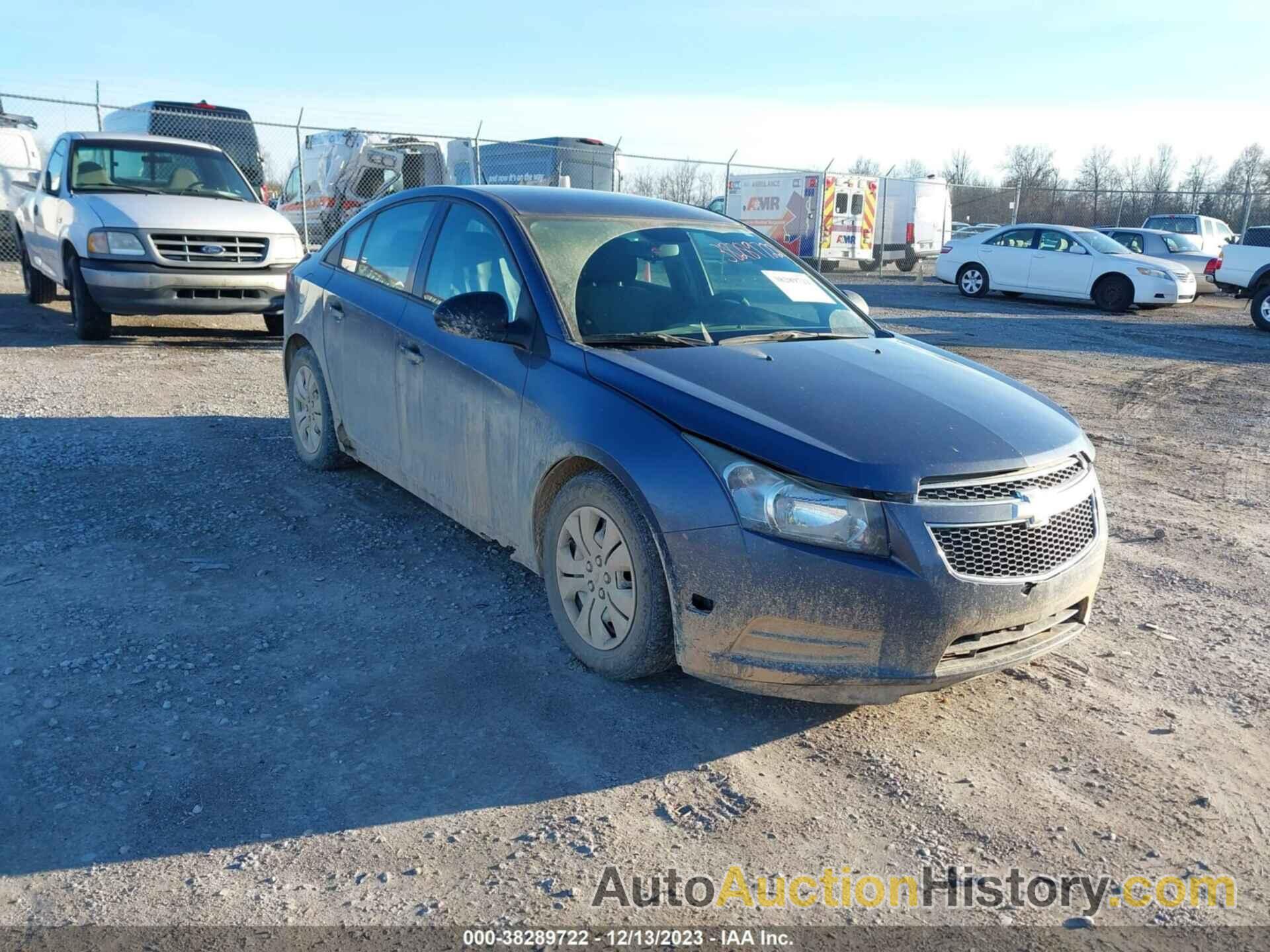 CHEVROLET CRUZE LS AUTO, 1G1PA5SH6D7314110