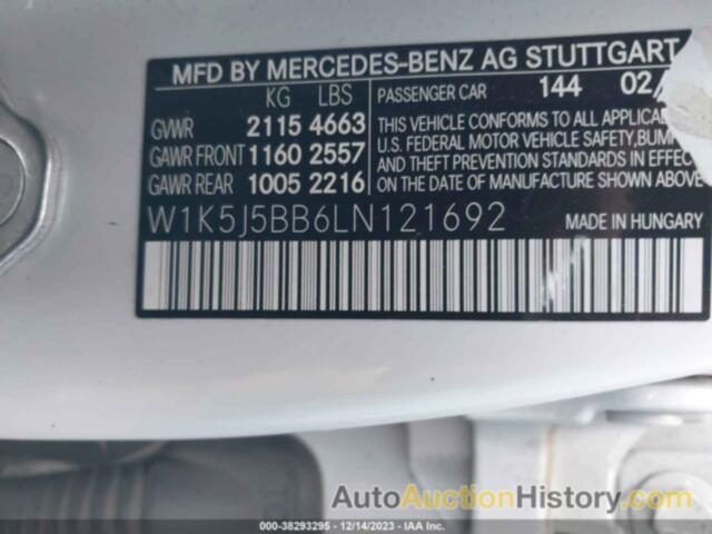 MERCEDES-BENZ AMG CLA 35 4MATIC, W1K5J5BB6LN121692