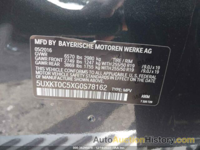 BMW X5 EDRIVE XDRIVE40E, 5UXKT0C5XG0S78162