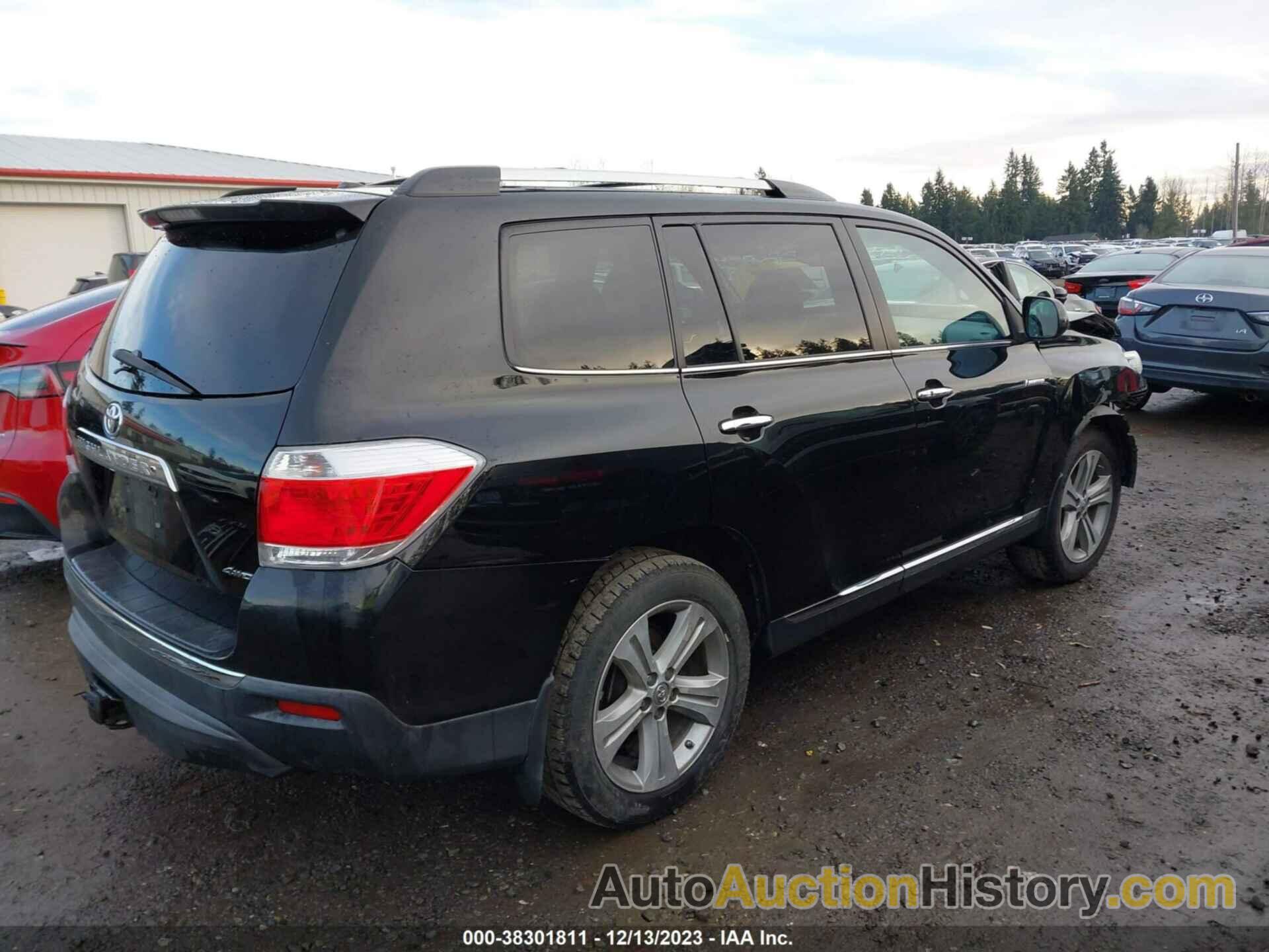 TOYOTA HIGHLANDER LIMITED V6, 5TDDK3EH8CS174959