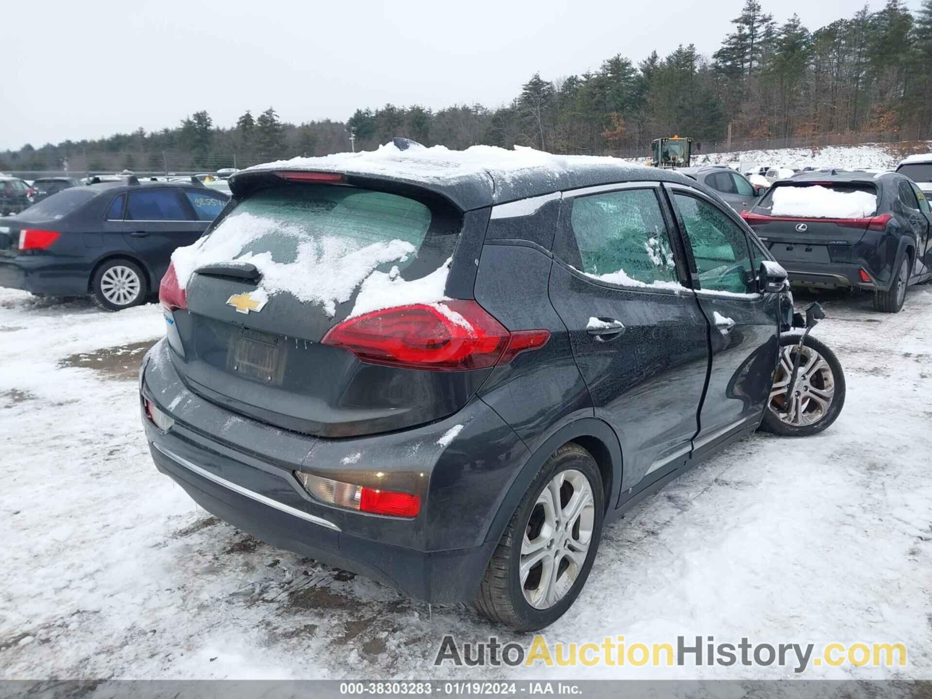 CHEVROLET BOLT EV LT, 1G1FW6S08H4185274