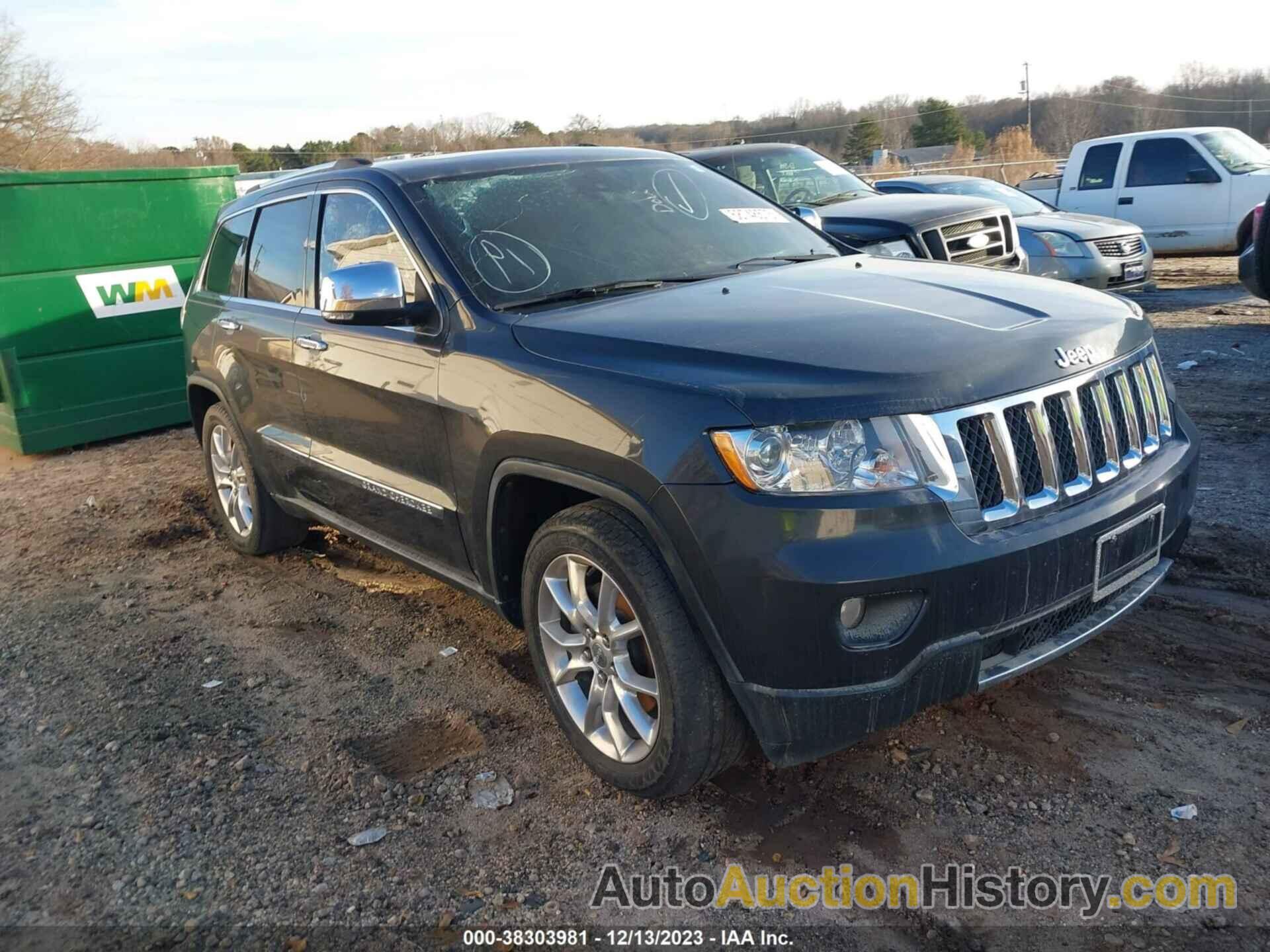 JEEP GRAND CHEROKEE OVERLAND, 1J4RR6GT4BC589260