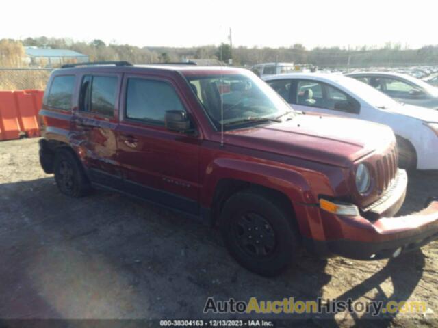 JEEP PATRIOT SPORT FWD, 1C4NJPBA9HD207332