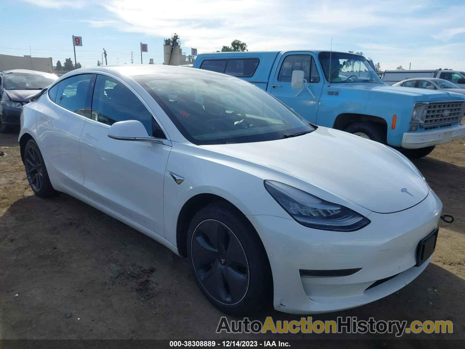 TESLA MODEL 3 STANDARD RANGE PLUS REAR-WHEEL DRIVE/STANDARD RANGE REAR-WHEEL DRIVE, 5YJ3E1EA4LF669898