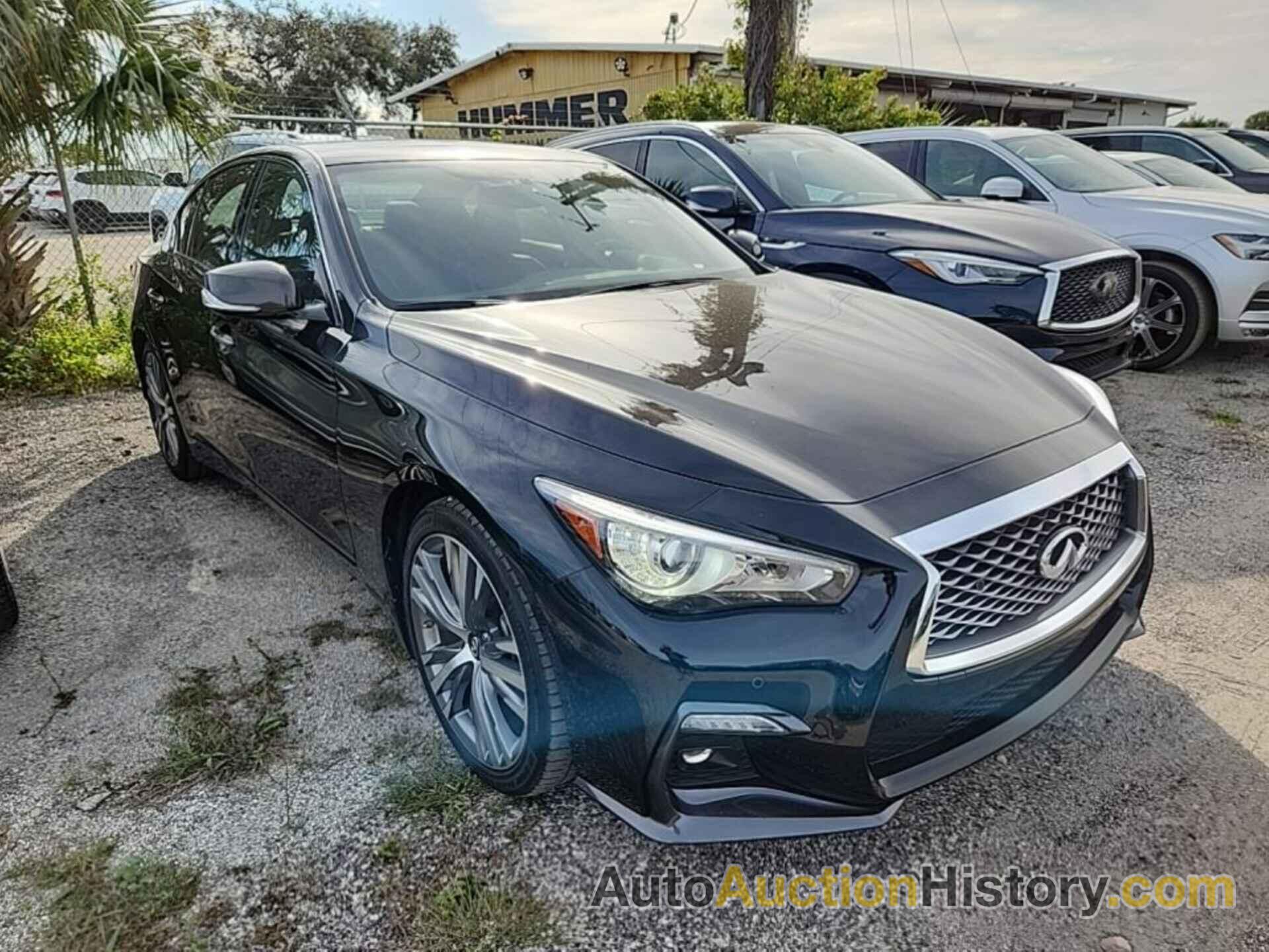 INFINITI Q50 SENSORY/SIGNATURE EDITION, JN1EV7CP4MM700534