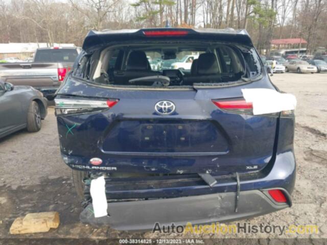 TOYOTA HIGHLANDER XLE, 5TDGZRAH2MS044193