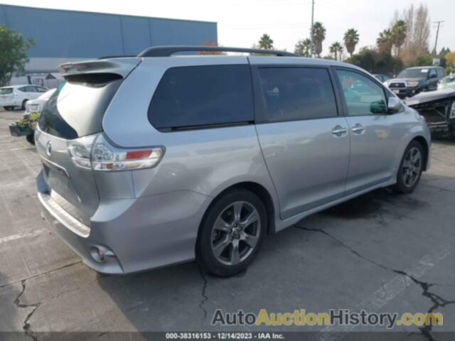 TOYOTA SIENNA SE 8 PASSENGER, 5TDXZ3DC1JS959111