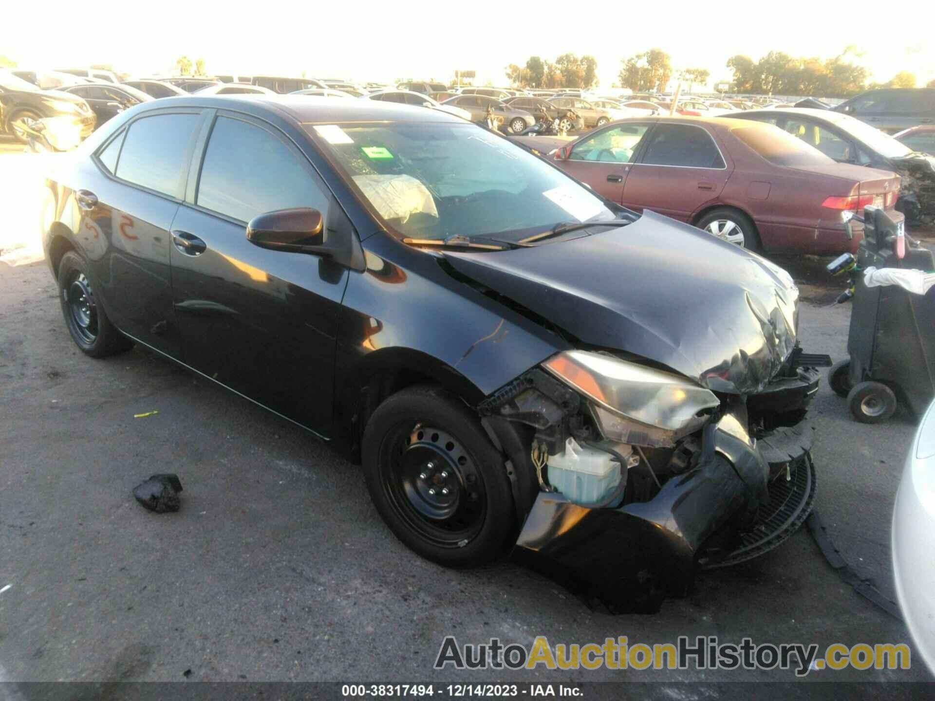 TOYOTA COROLLA LE, 5YFBURHE5FP300875