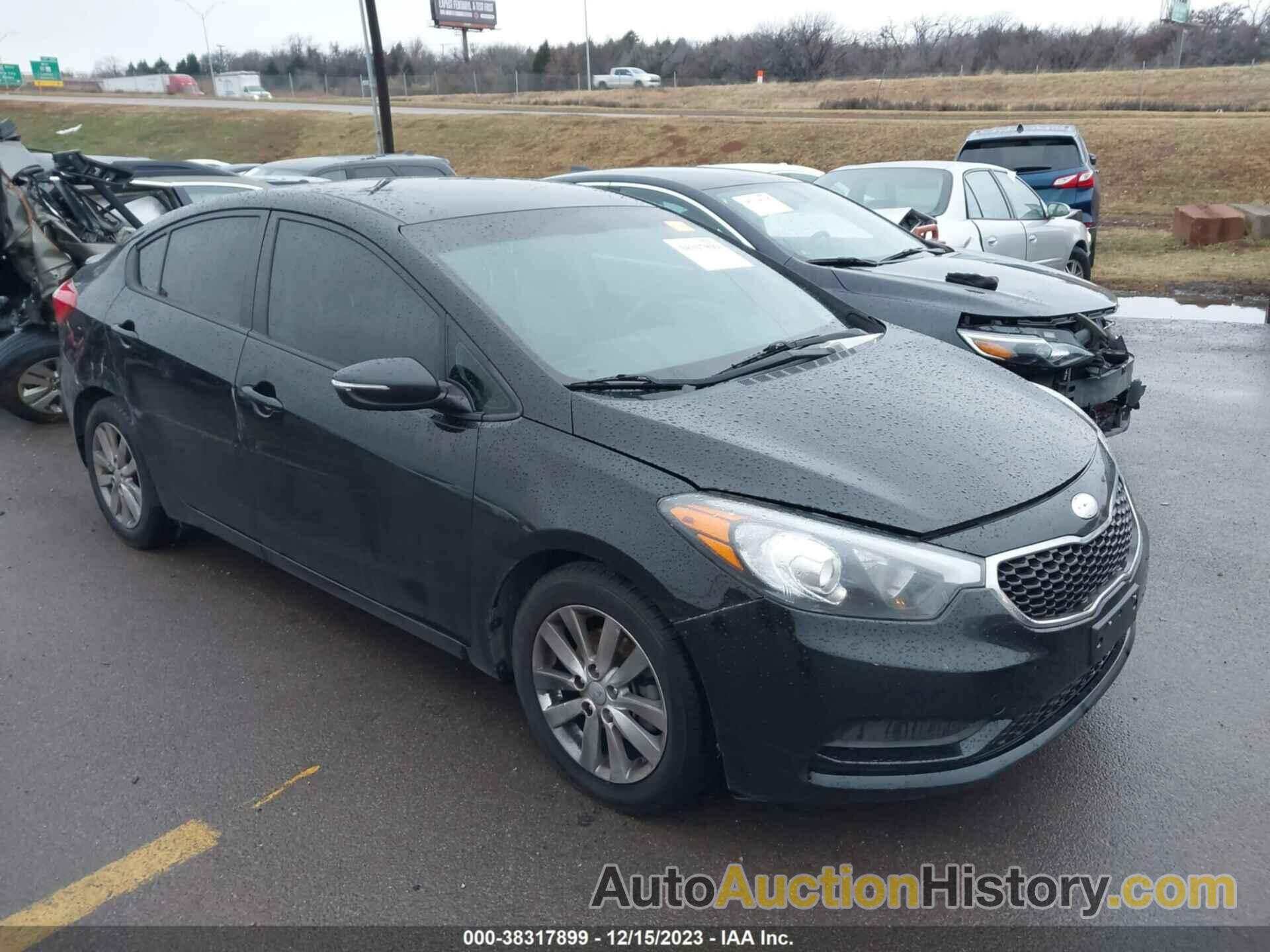 KIA FORTE LX, KNAFX4A65E5092939