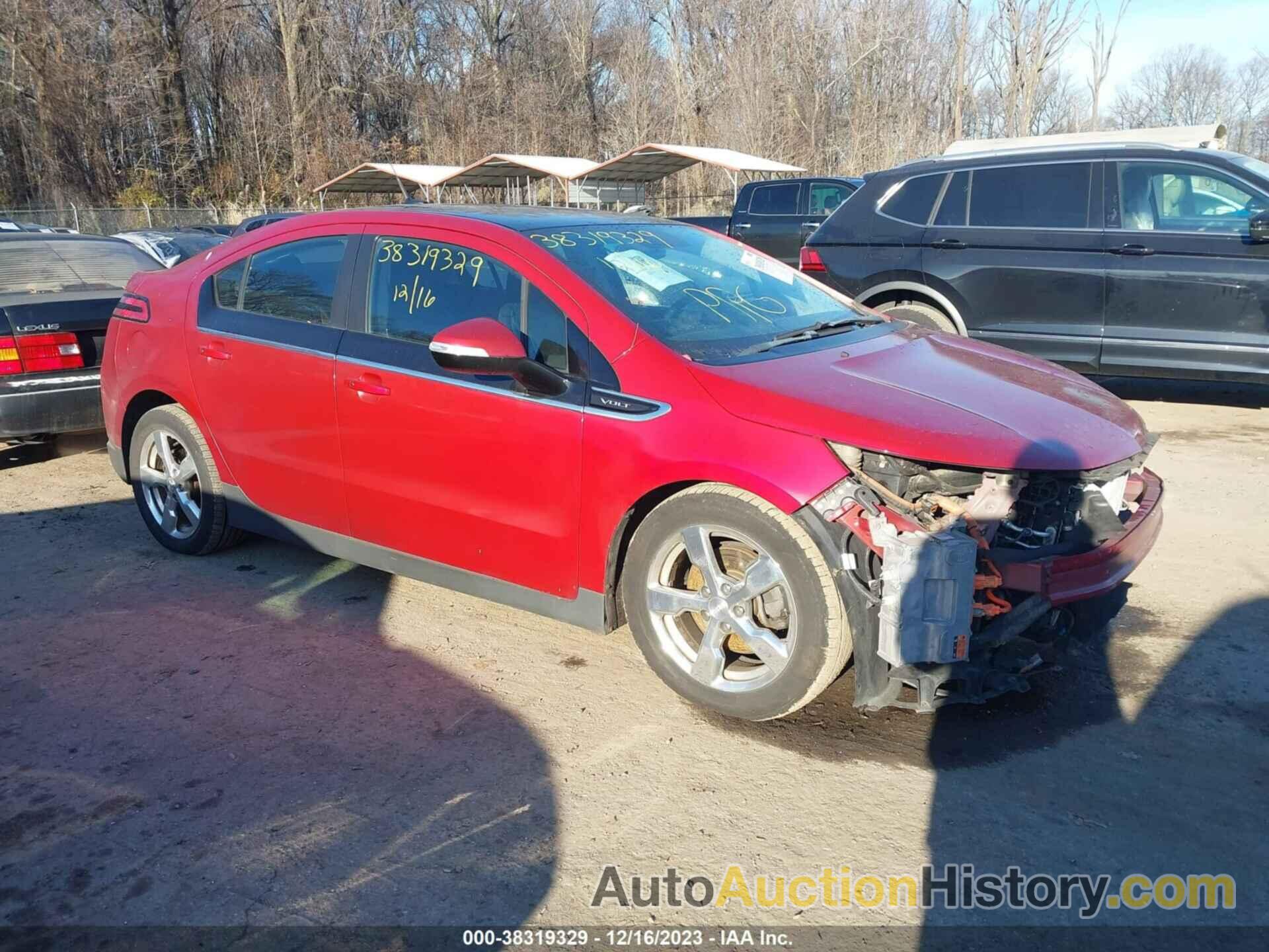 CHEVROLET VOLT, 1G1RD6E43CU104952