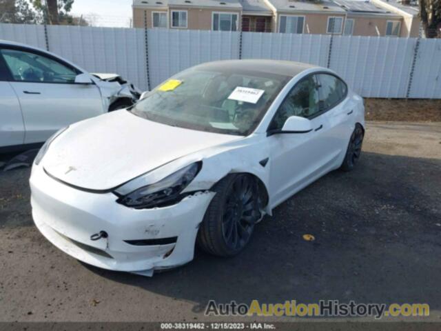 TESLA MODEL 3 PERFORMANCE DUAL MOTOR ALL-WHEEL DRIVE, 5YJ3E1EC9MF020410