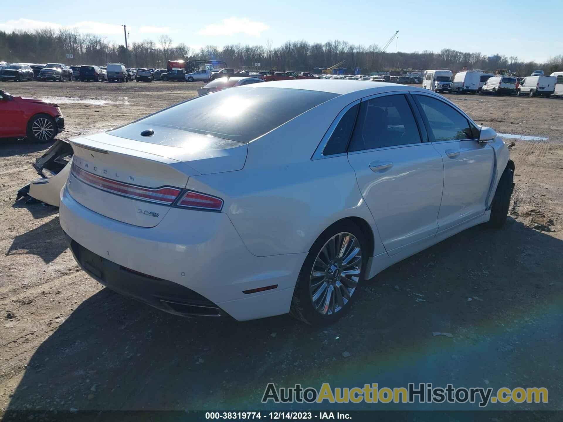 LINCOLN MKZ, 3LN6L2J96GR606404