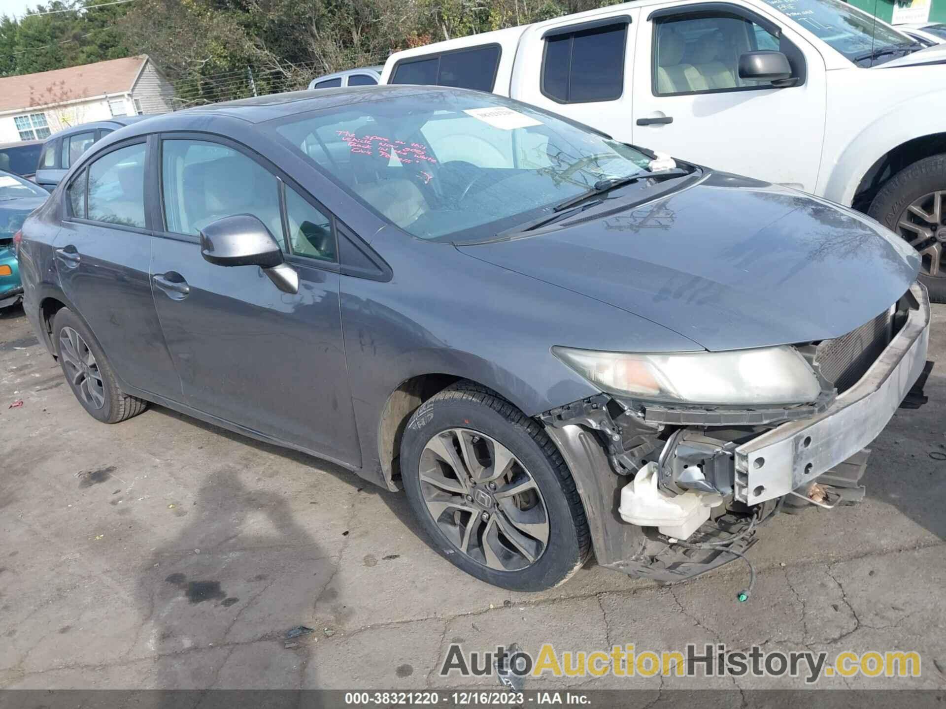 HONDA CIVIC EX-L, 19XFB2F94DE273302