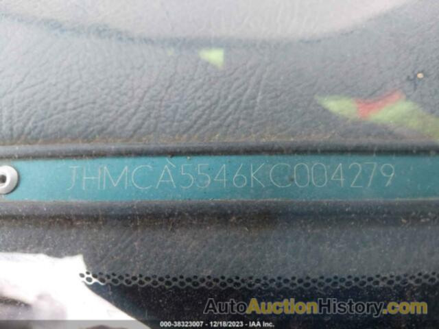 HONDA ACCORD LXI, JHMCA5546KC004279