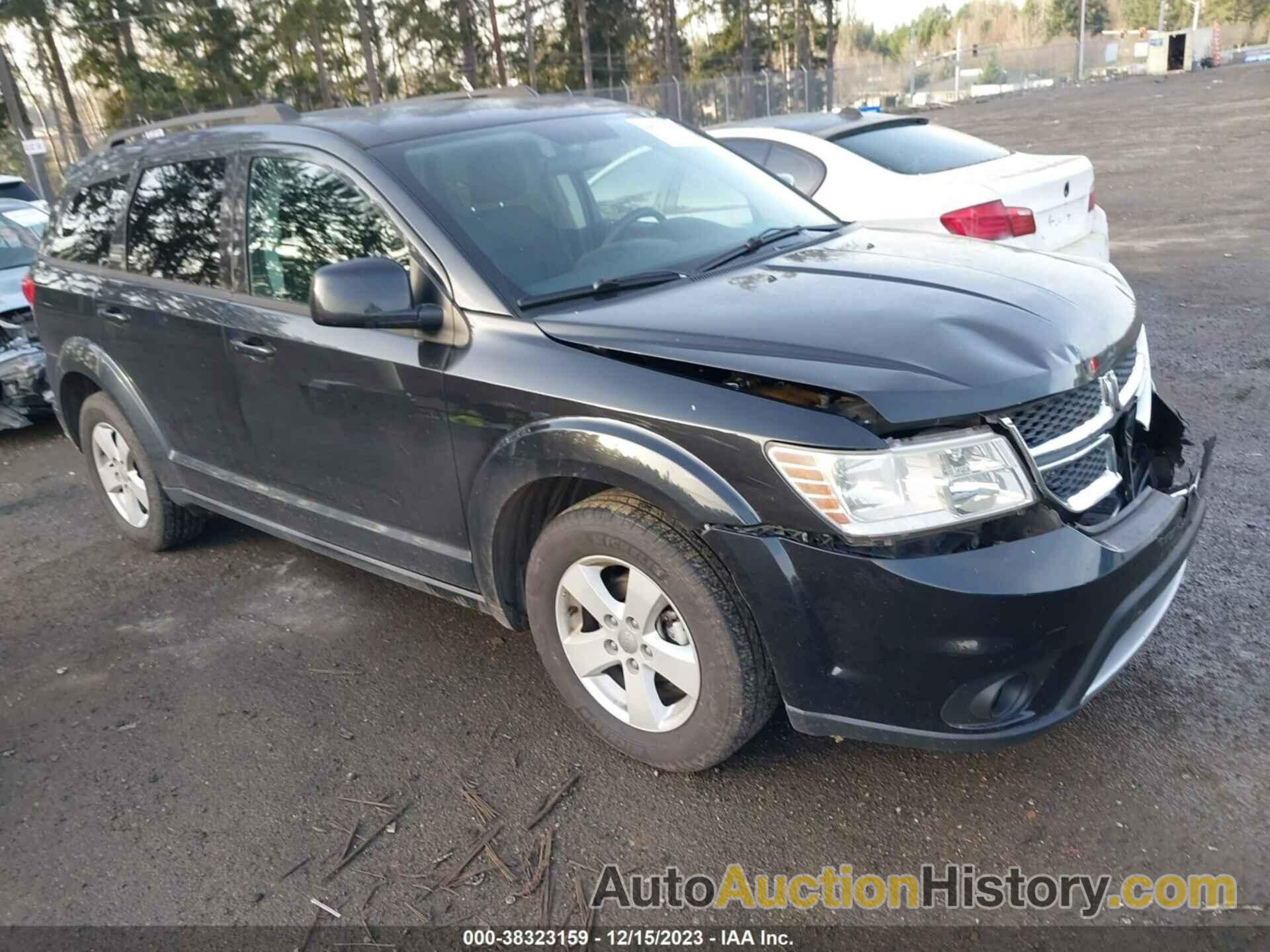 DODGE JOURNEY SXT, 3C4PDDBG8CT161921