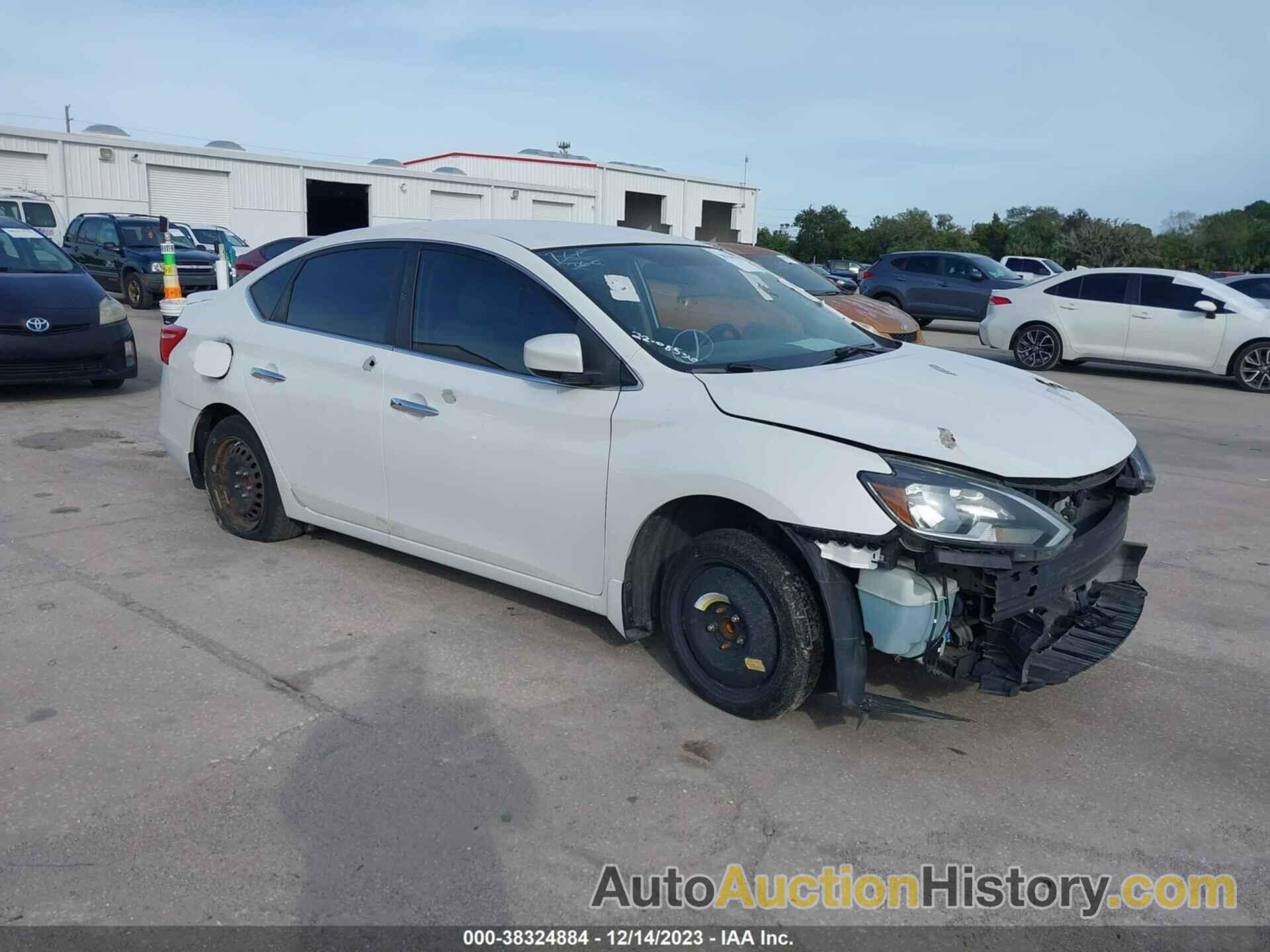 NISSAN SENTRA SV, 3N1AB7AP2GL638687