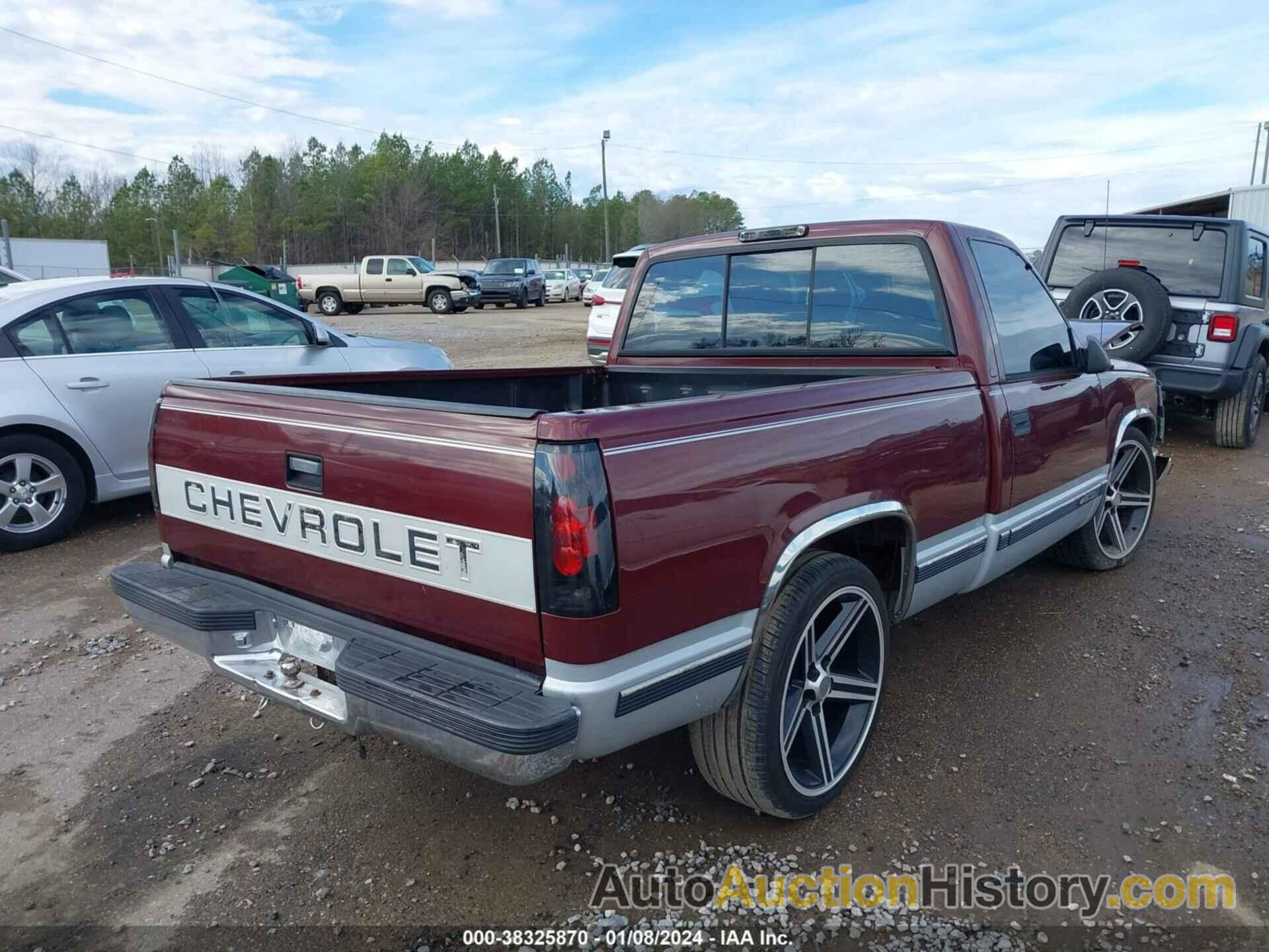 CHEVROLET C/K 1500 SILVERADO FLEETSIDE, 1GCEC14R5VZ242121