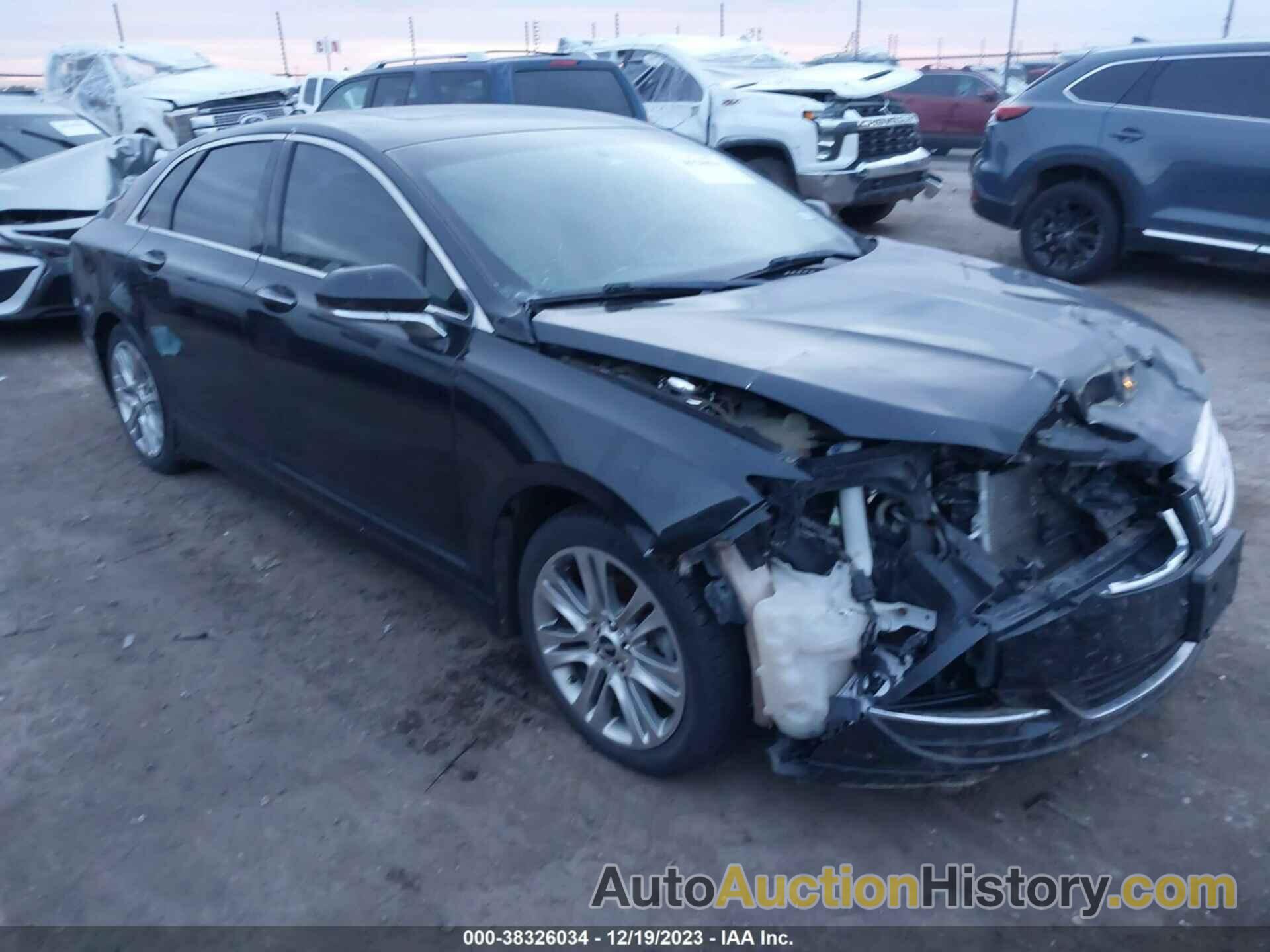 LINCOLN MKZ HYBRID, 3LN6L2LU8ER814654