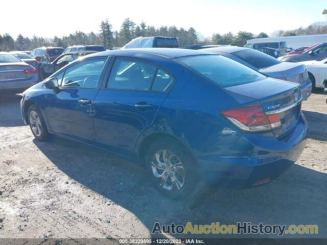 HONDA CIVIC LX, 2HGFB2F5XEH529513