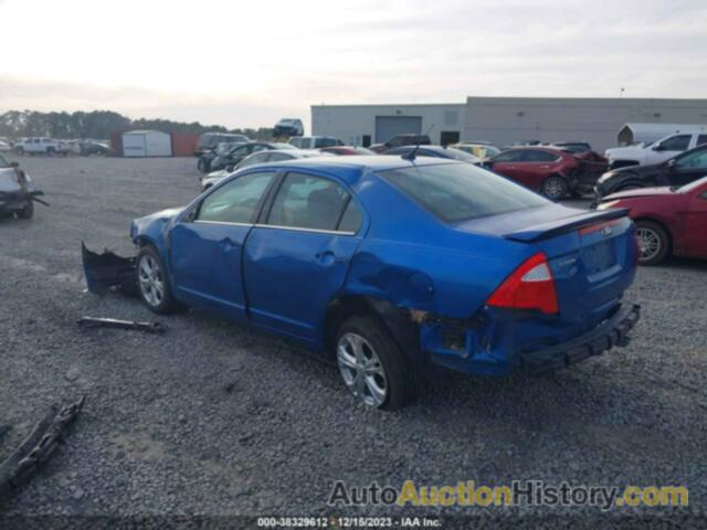 FORD FUSION SE, 3FAHP0HA6CR325600