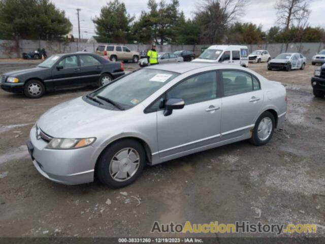 HONDA CIVIC HYBRID, JHMFA36217S010521