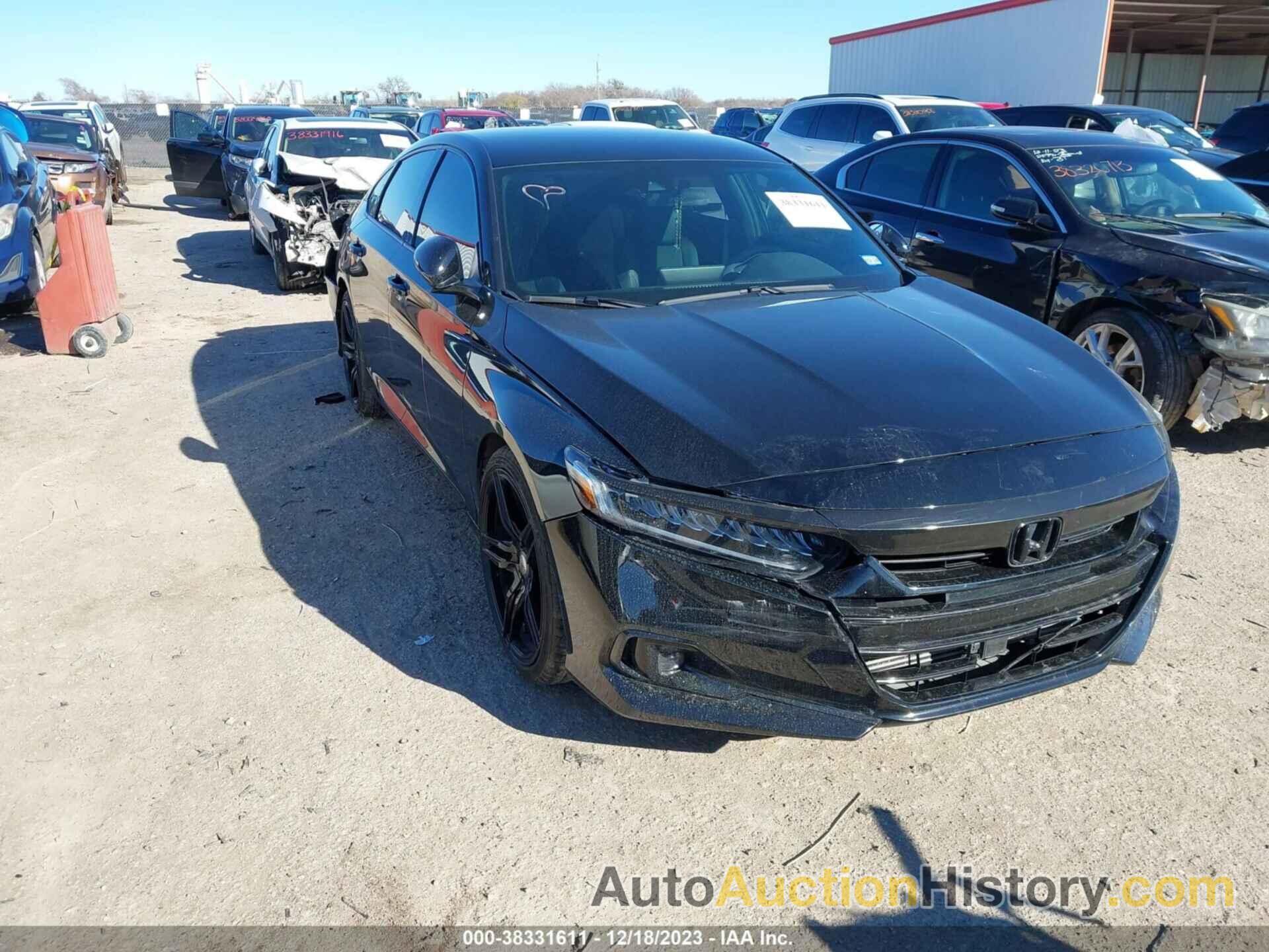 HONDA ACCORD SPORT, 1HGCV1F38MA030242