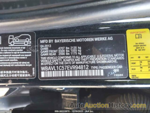 BMW X1 XDRIVE28I, WBAVL1C57EVR94812
