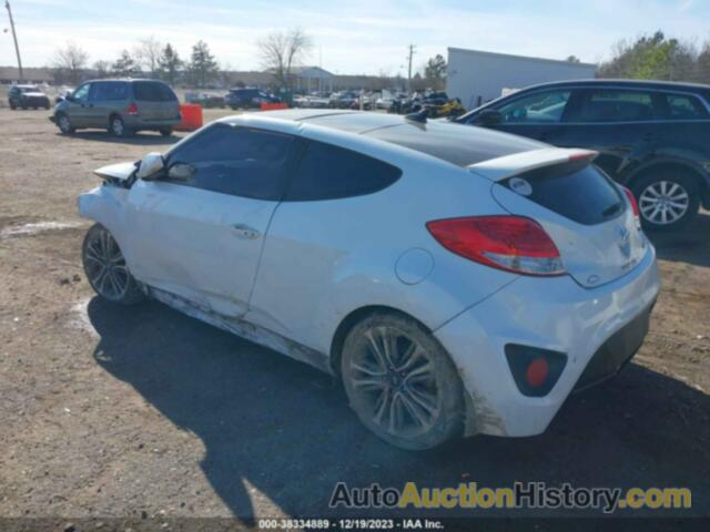 HYUNDAI VELOSTER TURBO, KMHTC6AE9GU296183