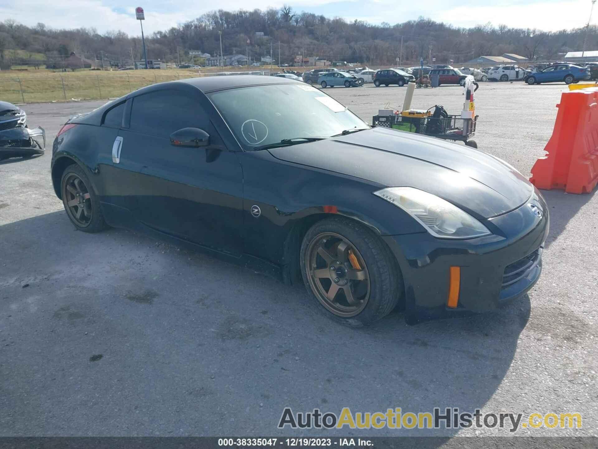 NISSAN 350Z COUPE, JN1AZ34D76M312202