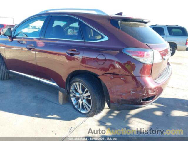 LEXUS RX 350, 2T2ZK1BA8EC134986