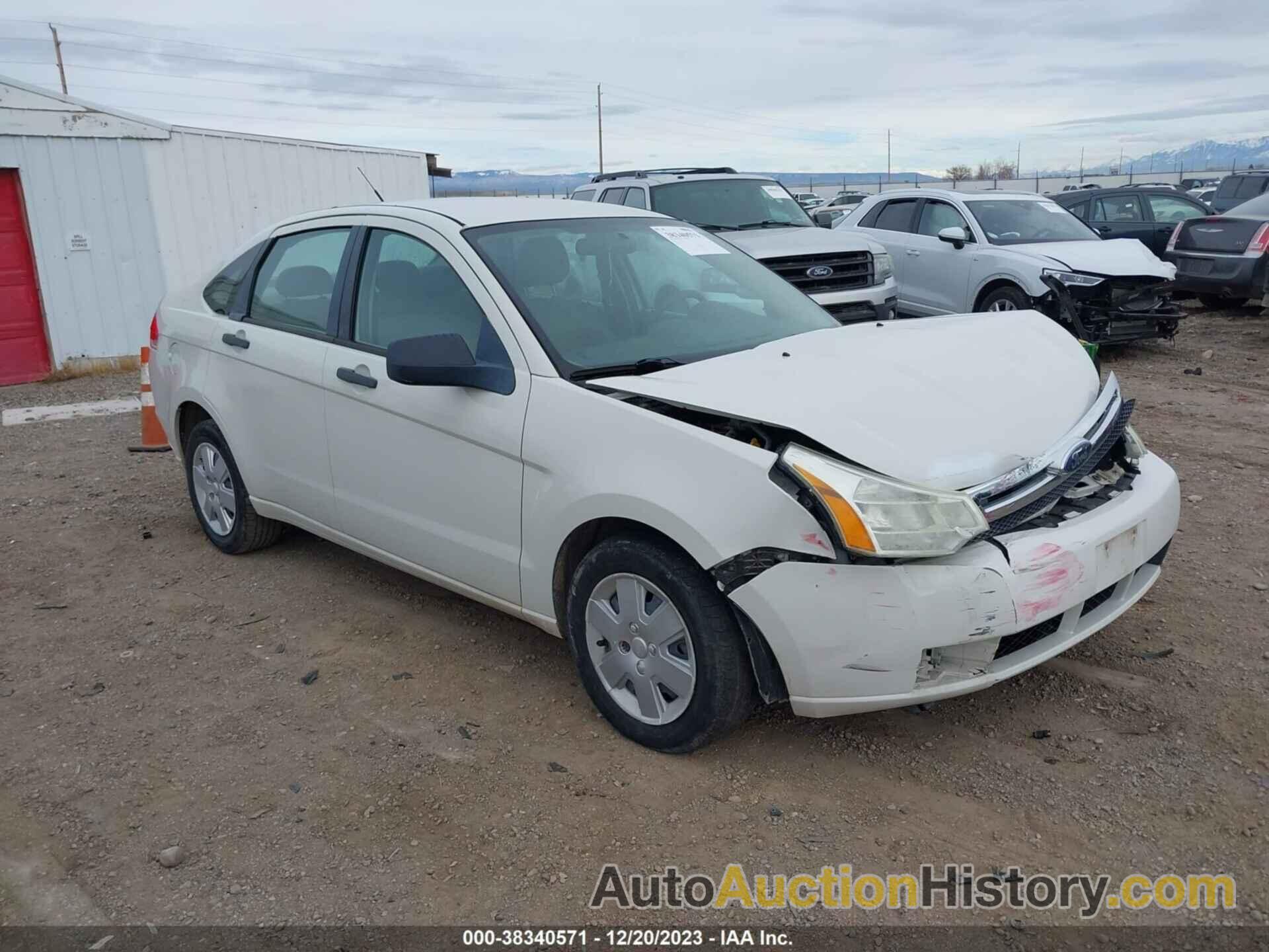 FORD FOCUS S, 1FAHP3EN3AW164433